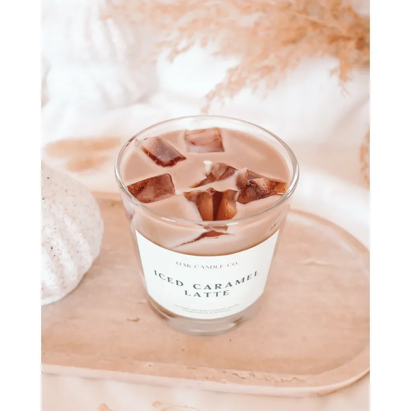 Iced Caramel Latte Candle